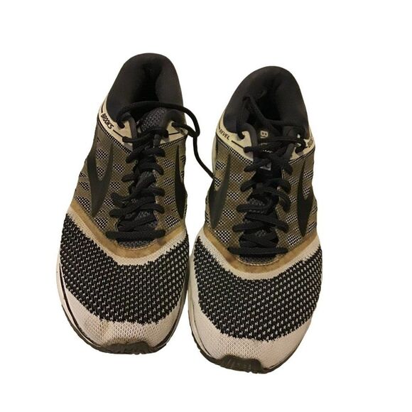 Brooks Revel Men's Running Shoes 11.5 Black White Pre-Owned - Picture 1 of 9